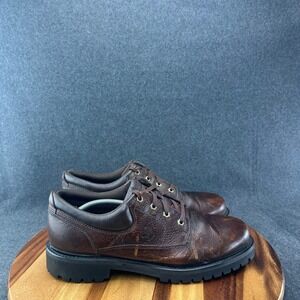 Timberland Oxfords Men's Size 14M Brown Lace Up Hiking Casual Work Leather 80500